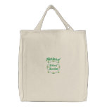 Retired Teacher Embroidered Bag