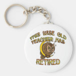 RETIRED TEACHER KEYCHAIN