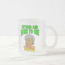 Retired To One Boss (2) Coffee Mugs