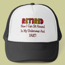 RETIRED "Underwear And Fart"---Funny hats