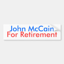 Retirement Bumper Sticker