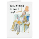 Retirement Card for a Boss
