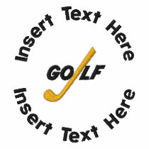 Retirement Golf Embroidered Shirt