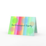 Retirement Party Greeting Card