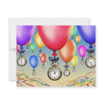 RETIREMENT PARTY INVITATION ~ BALLOONS & WATCHES!