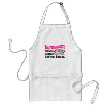 Retirement (Pink) Aprons