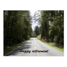 retirement road post cards