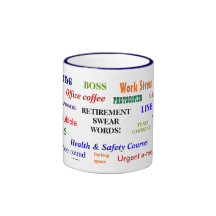 Retirement Swear Words Classic Coffee Mug