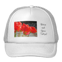 Retirez et cultivez les tulipes ! Fleurs de tulipe Casquette De Camionneur