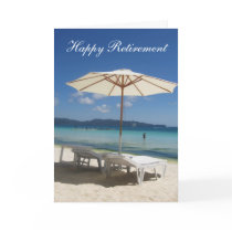 retiring blue shade greeting cards