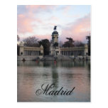 Retiro Park, Madrid, Spain Post Card