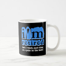 Retraite drôle mug à café