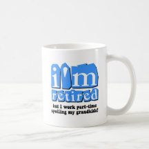 Retraite drôle tasses à café