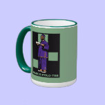 Retro 1910 German tea ad mugs