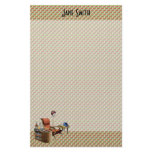 Retro 1940s Digs stationery