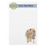 Retro 1940s Fashion stationery