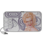 Retro 1940s Pin Up Portable Speaker