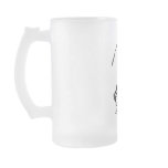 Retro 1950 Soda Fountain Lady Drinking Glass Mug