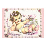 Retro 1950s Baby Shower V2 Custom Invite