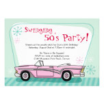 Retro 1950's Invitation