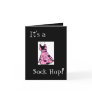Retro 1950s Sock Hop Invitation Greeting Card