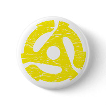 Retro 45 RPM Pinback Button