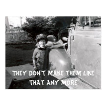 Retro 50s: Don't Make Them Like That Anymore Post Cards