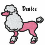 Retro 50's Poodle - Customizable embroidered shirts