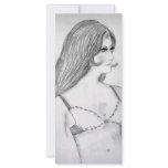 Retro 70's Fashion Model rack cards