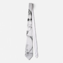 Retro 70s Fashion Model Tie