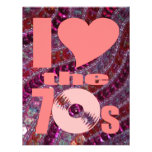 Retro 70s Girly Pink Purple Glitter Sequins Personalized Invite