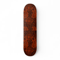 retro 70's love skateboard