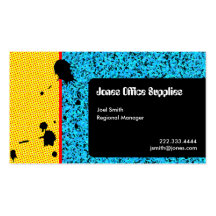 Retro 80's Business Card