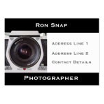 Retro 80s Camera Photographers Business Card
