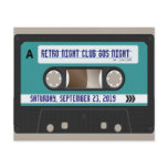 Retro 80s Cassette Mixtape Personalized flyers