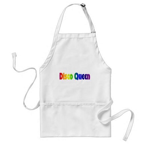 Retro 80s Disco Queen Apron