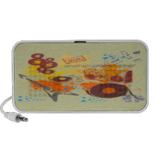 Retro 80's Music Doodle Speakers