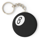 Retro 8-Ball Keychain