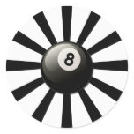RETRO 8 BALL stickers