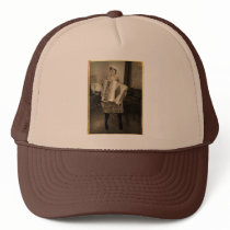 Retro Accordion Girl Hats