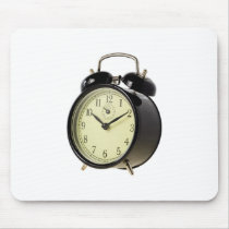 Retro alarm clock mouse pads