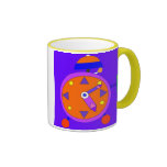 retro alarm clock mug