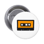 Retro Audio Cassette Botón