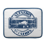 Retro Aviation Art Sleeve For MacBook Air