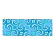 Retro Baroque Damask Pattern Business Cards