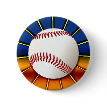 Retro Baseball Button