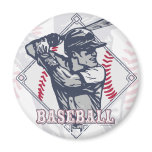 Retro Baseball Shirts and Gift Items magnets