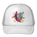 RETRO BASKETBALL PLAYERS MESH HATS