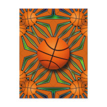 RETRO BASKETBALL POSTCARDS