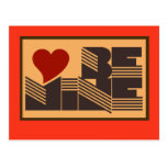 Retro Be Mine Postcards